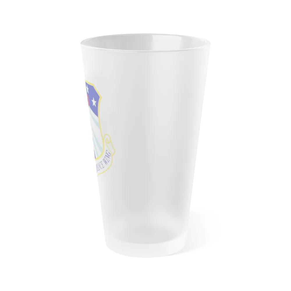 711th Human Performance Wing (U.S. Air Force) Frosted Pint Glass 16oz-Go Mug Yourself