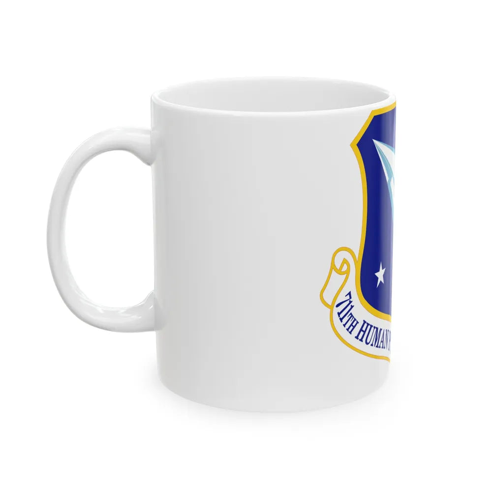 711th Human Performance Wing (U.S. Air Force) White Coffee Mug-Go Mug Yourself