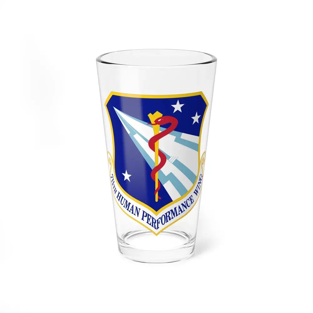 711th Human Performance Wing (U.S. Air Force) Pint Glass 16oz 16oz - Go Mug Yourself
