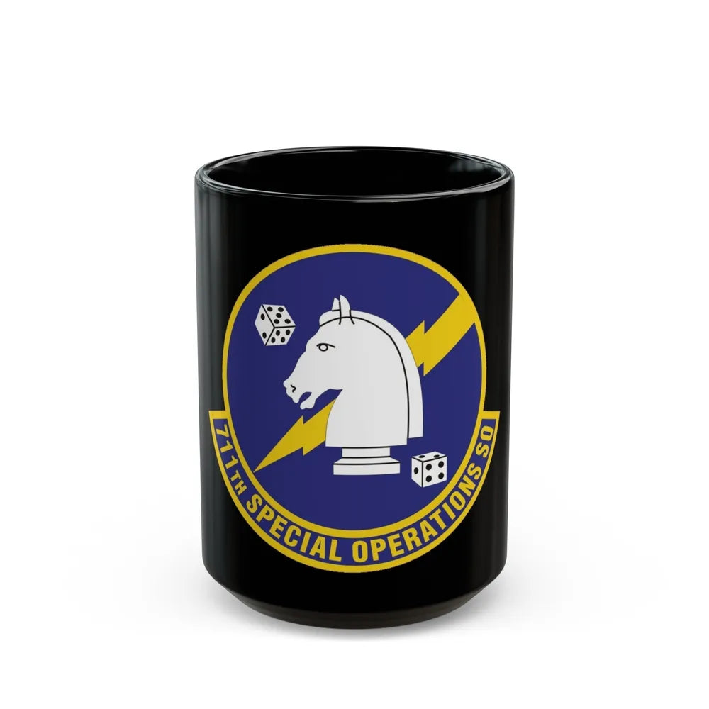 711th Special Operations Squadron (U.S. Air Force) Black Coffee Mug-15oz-Go Mug Yourself