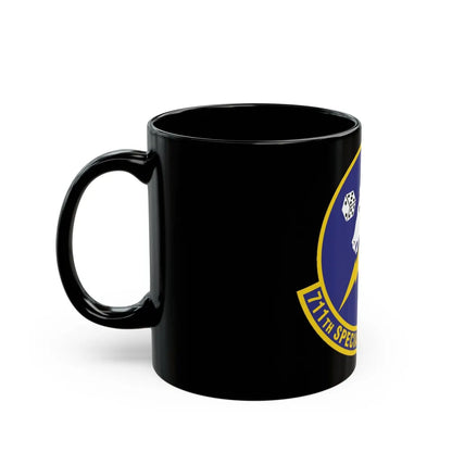 711th Special Operations Squadron (U.S. Air Force) Black Coffee Mug-Go Mug Yourself