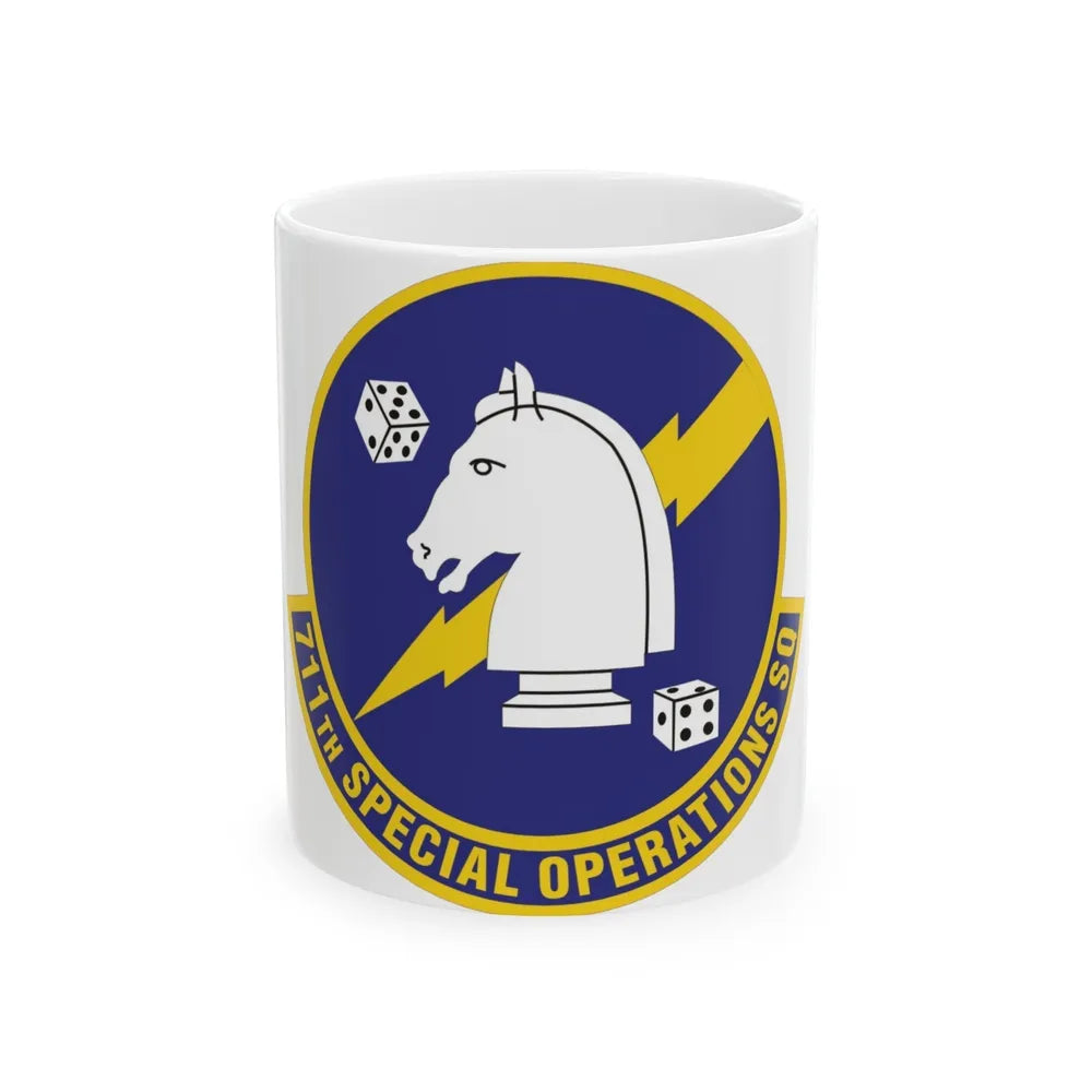 711th Special Operations Squadron (U.S. Air Force) White Coffee Mug-11oz-Go Mug Yourself