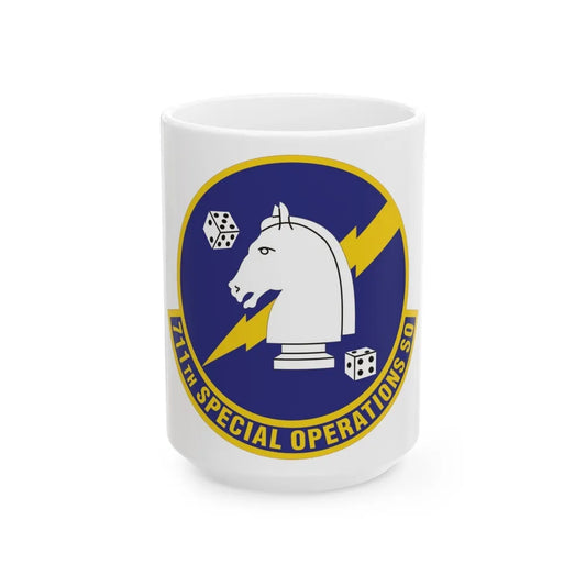 711th Special Operations Squadron (U.S. Air Force) White Coffee Mug-15oz-Go Mug Yourself