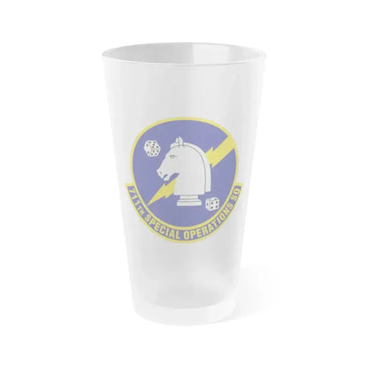 711th Special Operations Squadron (U.S. Air Force) Frosted Pint Glass 16oz 16oz Frosted - Go Mug Yourself