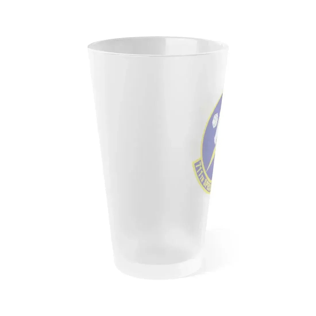 711th Special Operations Squadron (U.S. Air Force) Frosted Pint Glass 16oz - Go Mug Yourself