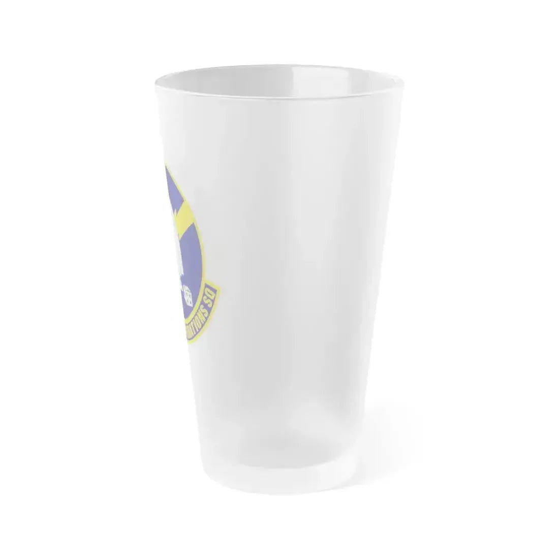 711th Special Operations Squadron (U.S. Air Force) Frosted Pint Glass 16oz - Go Mug Yourself