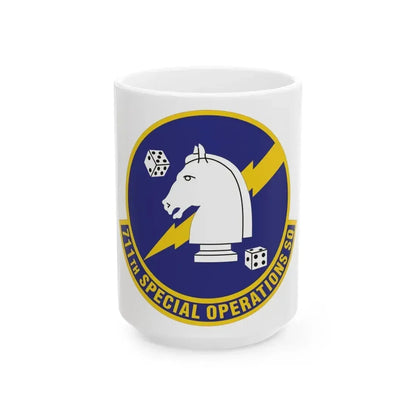 711th Special Operations Squadron (U.S. Air Force) White Coffee Mug 15oz - Go Mug Yourself
