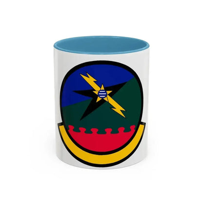 712 Air Support Operations Squadron ACC (U.S. Air Force) Accent Coffee Mug 11oz Light Blue - Go Mug Yourself