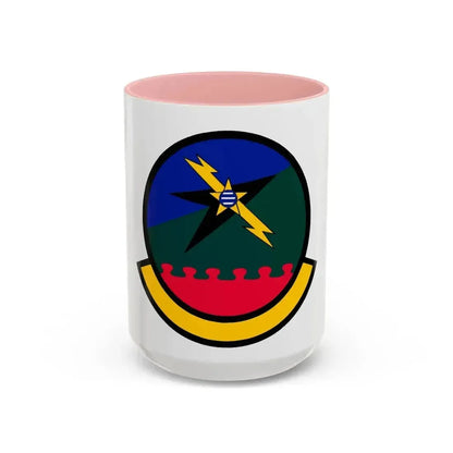 712 Air Support Operations Squadron ACC (U.S. Air Force) Accent Coffee Mug 15oz Pink - Go Mug Yourself
