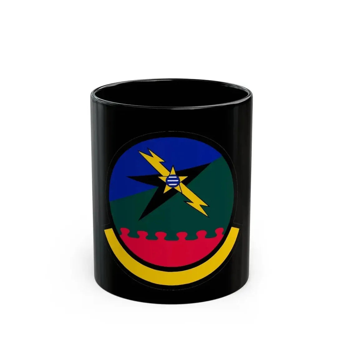 712 Air Support Operations Squadron ACC (U.S. Air Force) Black Coffee Mug 11oz - Go Mug Yourself