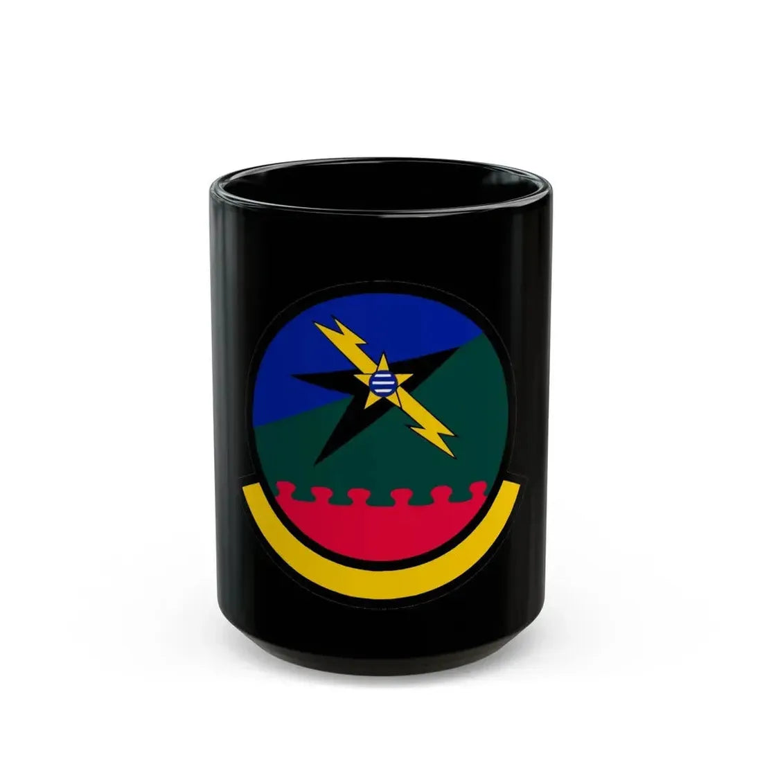 712 Air Support Operations Squadron ACC (U.S. Air Force) Black Coffee Mug 15oz - Go Mug Yourself
