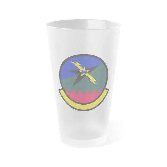 712 Air Support Operations Squadron ACC (U.S. Air Force) Frosted Pint Glass 16oz Default Title - Go Mug Yourself