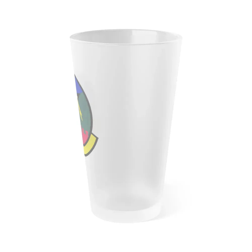 712 Air Support Operations Squadron ACC (U.S. Air Force) Frosted Pint Glass 16oz - Go Mug Yourself