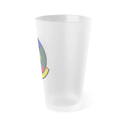 712 Air Support Operations Squadron ACC (U.S. Air Force) Frosted Pint Glass 16oz - Go Mug Yourself