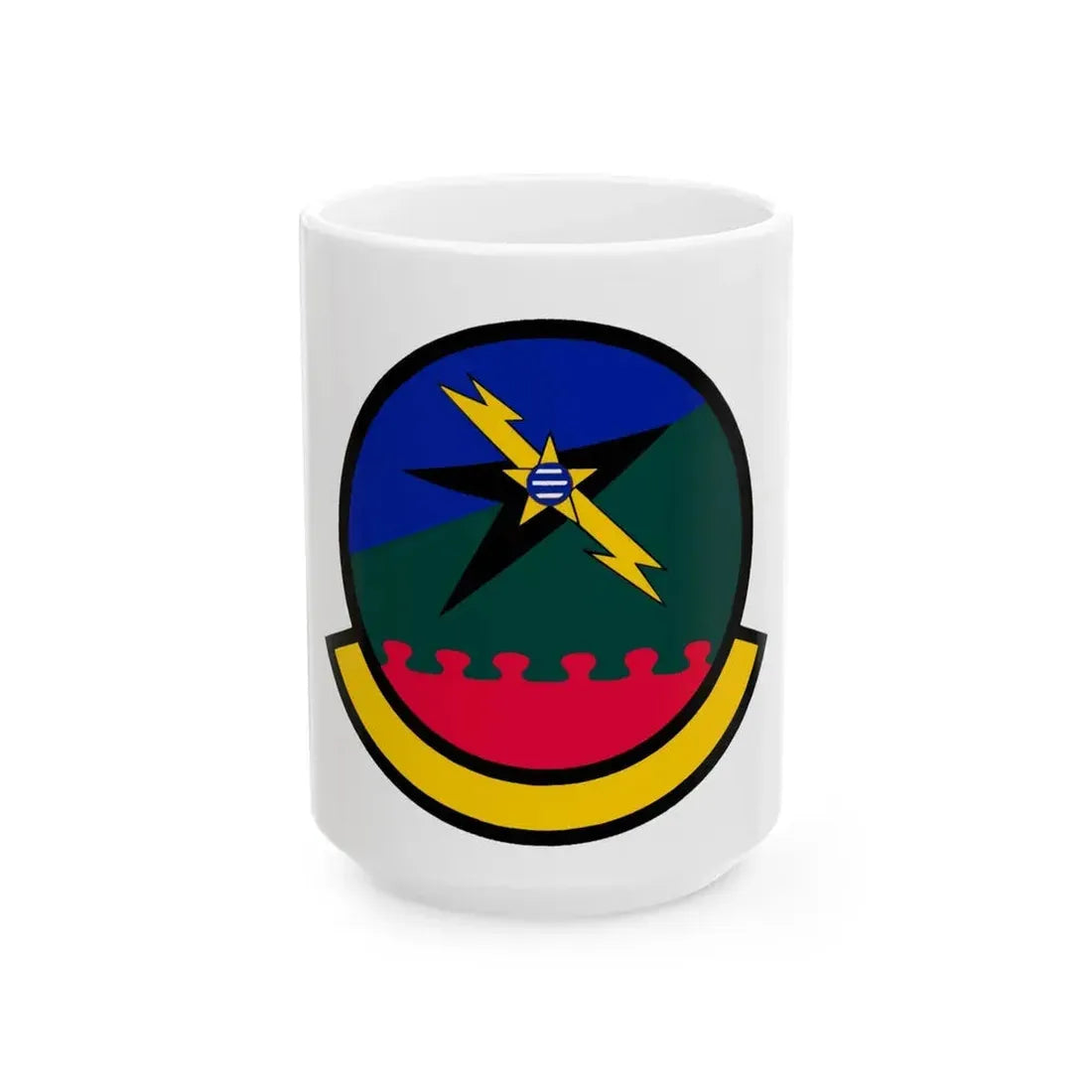 712 Air Support Operations Squadron ACC (U.S. Air Force) White Coffee Mug 15oz - Go Mug Yourself