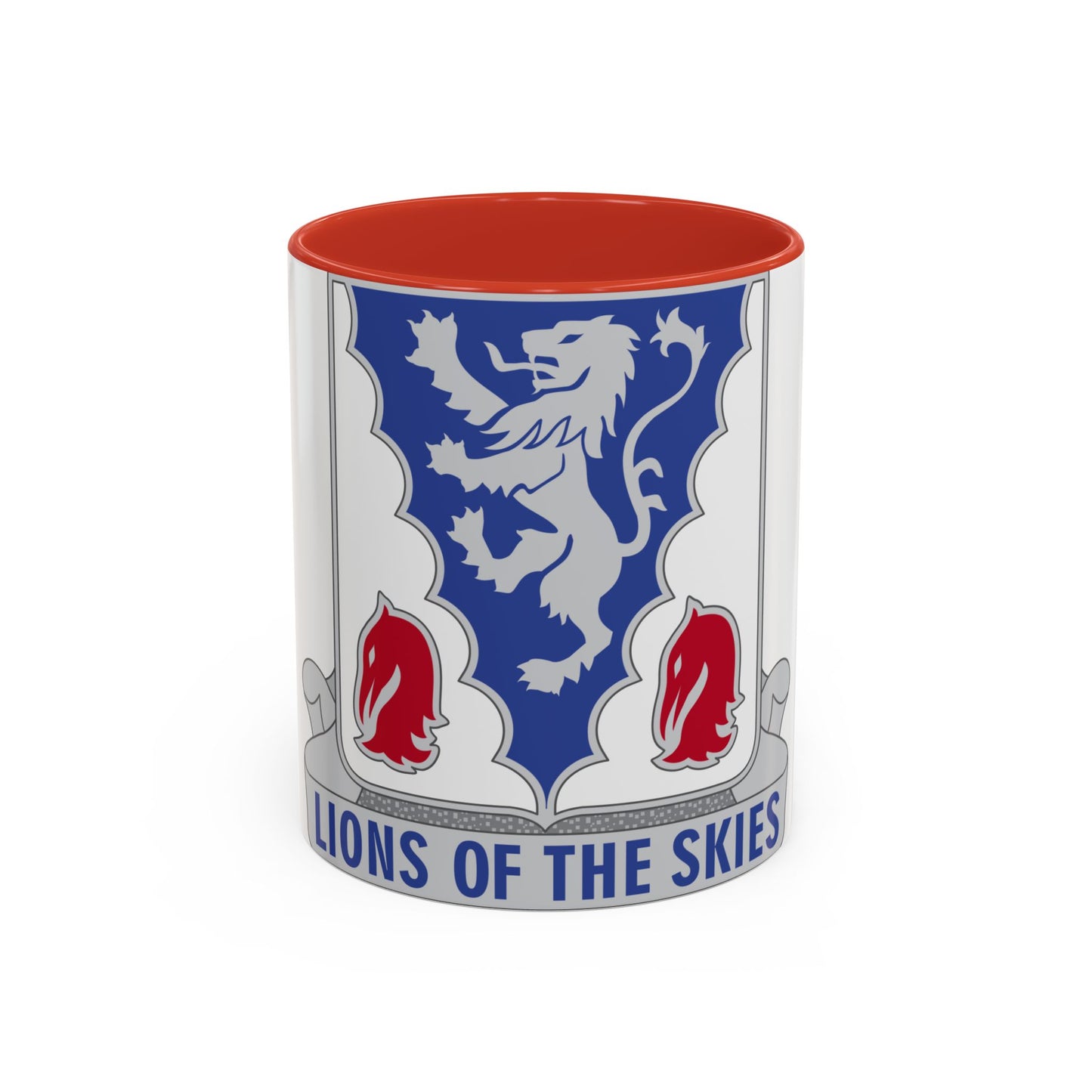 Tasse à café décorative du 401e régiment d'infanterie de planeurs (armée américaine)