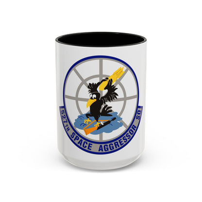 527th Space Aggressor Squadron (U.S. Air Force) Accent Coffee Mug