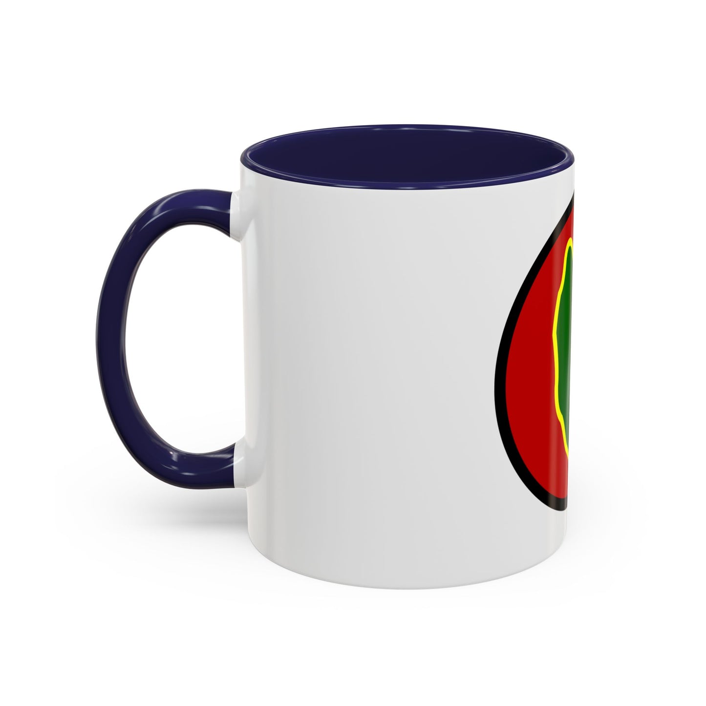24 Infantry Division SSI (U.S. Army) Accent Coffee Mug