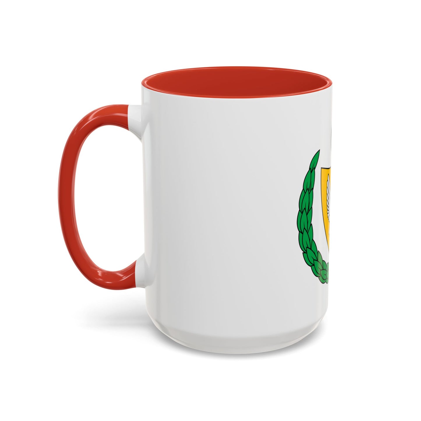 Coat of arms of the Turkish Federated State of Cyprus - Accent Coffee Mug