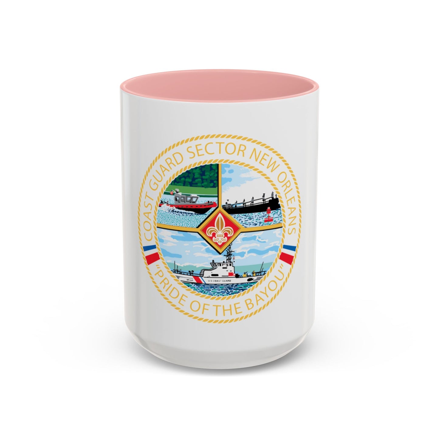 USCG Sector New Orleans   Pride of the Bayou (U.S. Coast Guard) Accent Coffee Mug