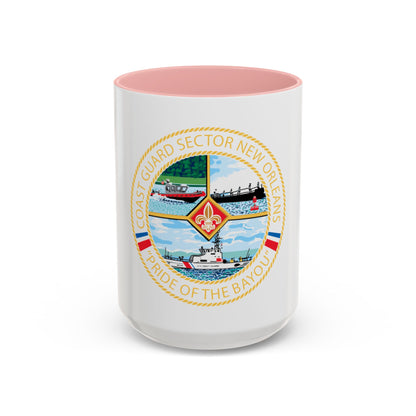 USCG Sector New Orleans   Pride of the Bayou (U.S. Coast Guard) Accent Coffee Mug