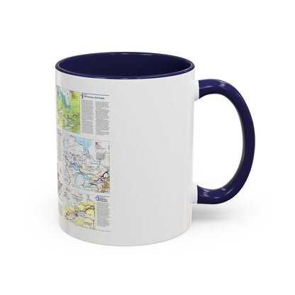 Canada - Ontario 2 (1996) (Map) Accent Coffee Mug