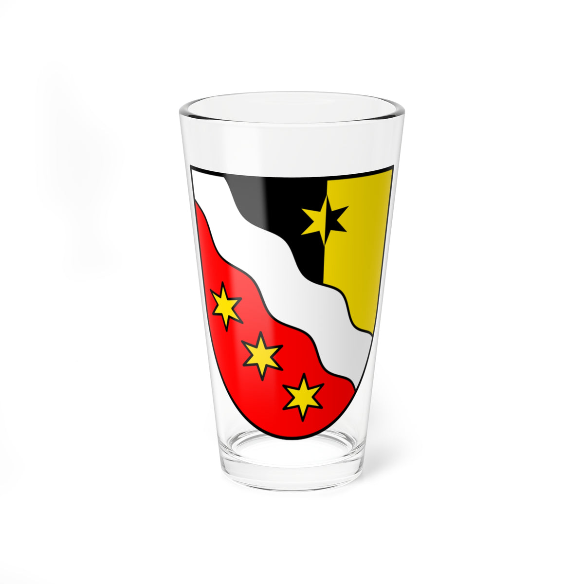 Wappen der Gemeinde Glarus (Switzerland) (Coat of Arms) Pint Glass 16oz