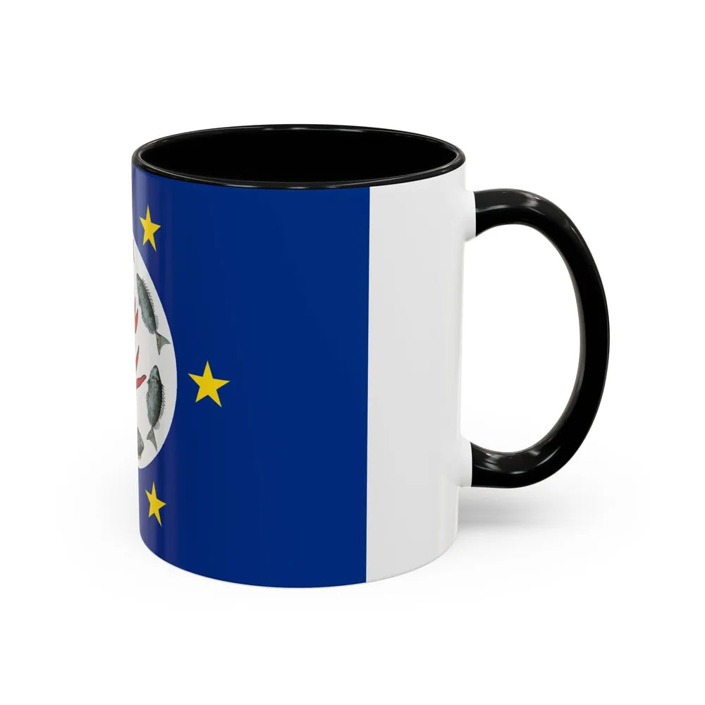 Flag of Airai Palau - Accent Coffee Mug-Go Mug Yourself