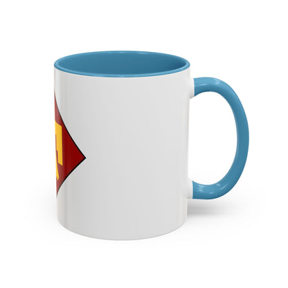 45th Infantry insignia thunderbird (U.S. Army) Accent Coffee Mug