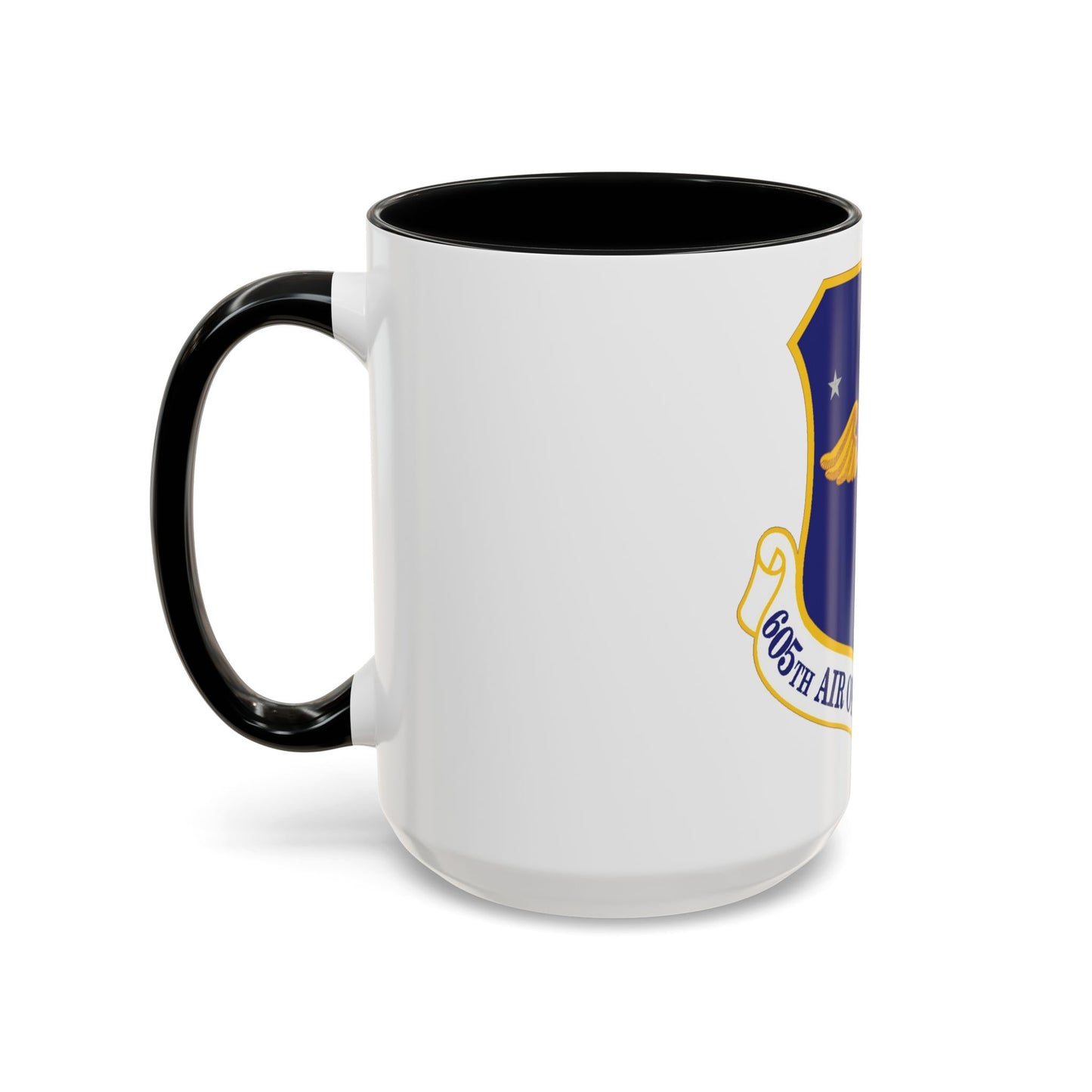605th Air Operations Group (U.S. Air Force) Accent Coffee Mug