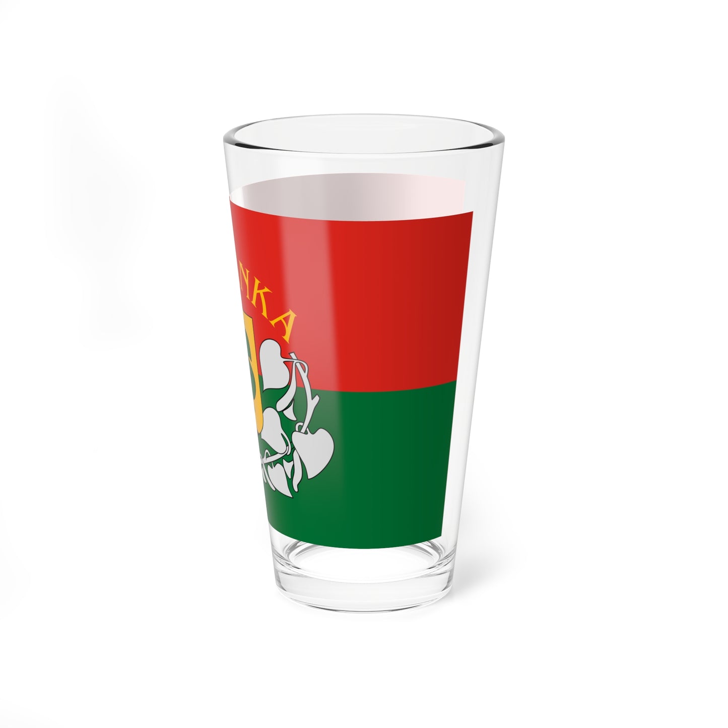 Flag of Csobanka (Hungary) Pint Glass 16oz