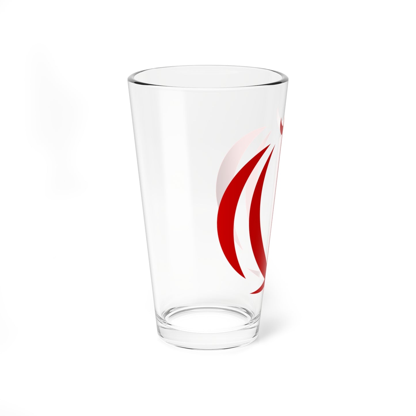 Emblem of Iran red (Iran) (Coat of Arms) Pint Glass 16oz