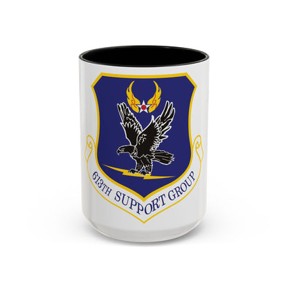 613th Support Group (U.S. Air Force) Accent Coffee Mug