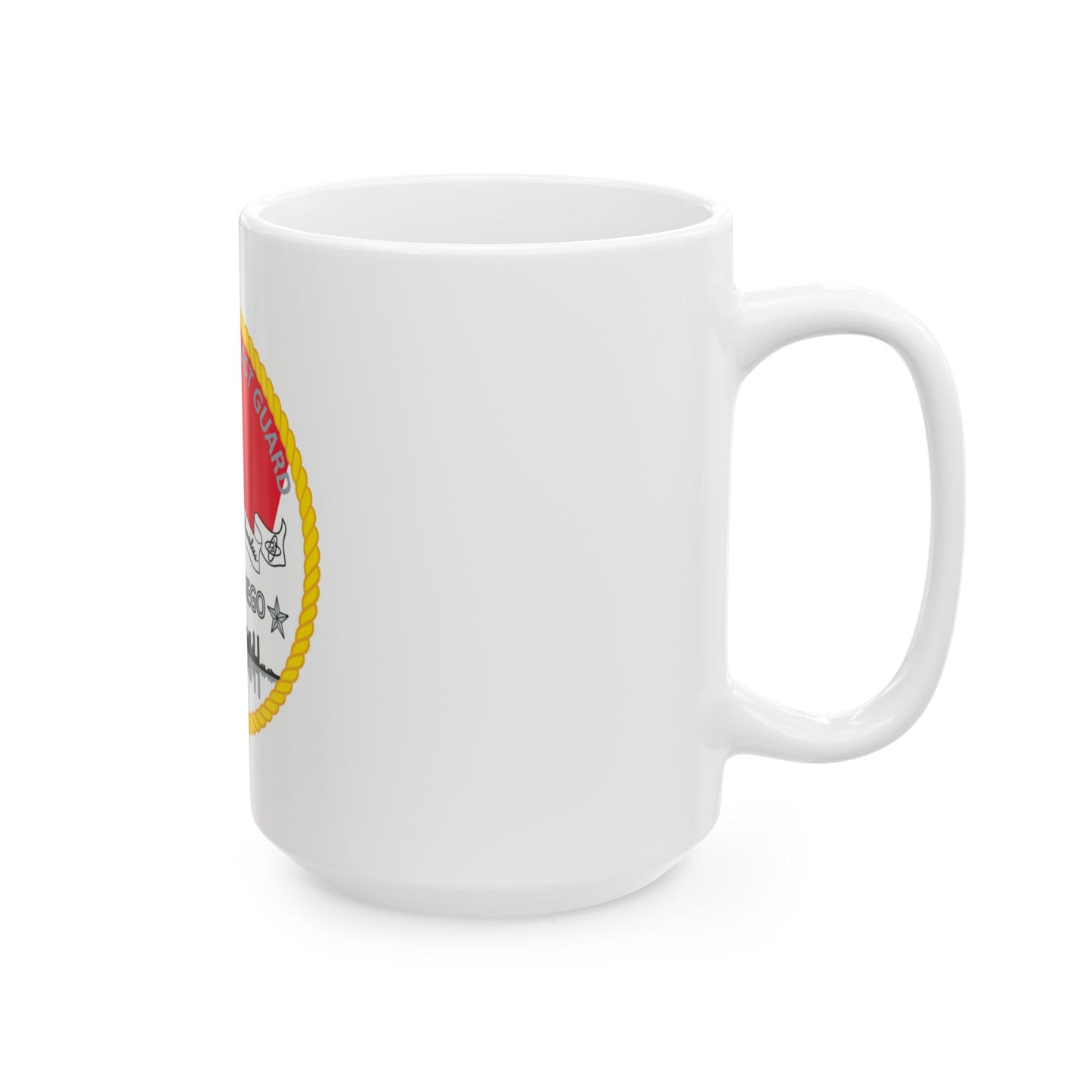 USCG ESD San Diego (U.S. Coast Guard) White Coffee Mug