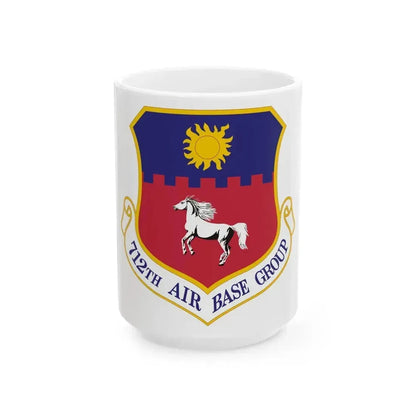 712th Air Base Group (U.S. Air Force) White Coffee Mug 15oz - Go Mug Yourself
