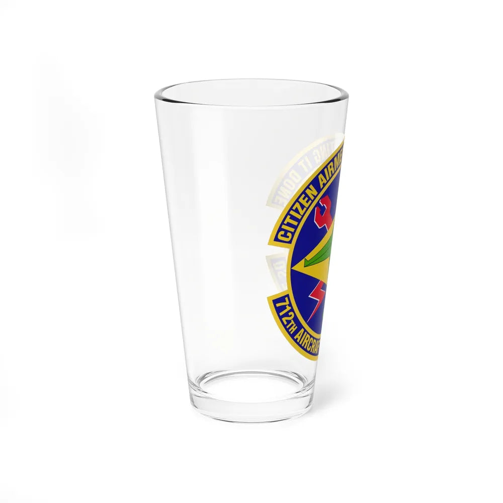 712th Aircraft Maintenance Squadron (U.S. Air Force) Pint Glass 16oz-Go Mug Yourself