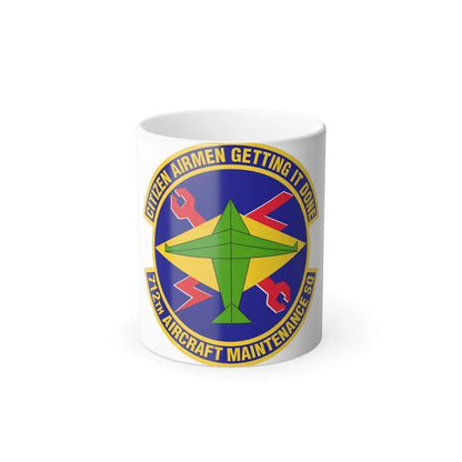 712th Aircraft Maintenance Squadron (U.S. Air Force) Color Changing Mug 11oz - Go Mug Yourself