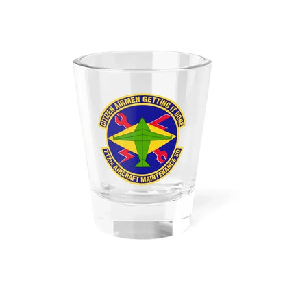 712th Aircraft Maintenance Squadron (U.S. Air Force) Shot Glass 1.5oz 1.5oz - Go Mug Yourself