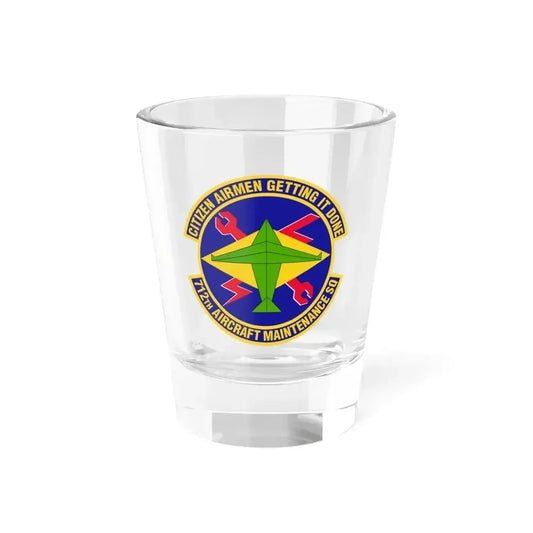 712th Aircraft Maintenance Squadron (U.S. Air Force) Shot Glass 1.5oz 1.5oz - Go Mug Yourself