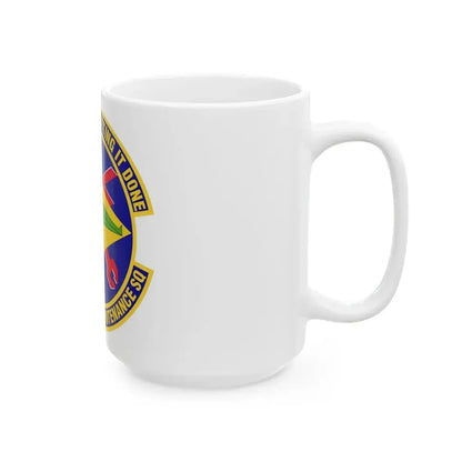 712th Aircraft Maintenance Squadron (U.S. Air Force) White Coffee Mug - Go Mug Yourself