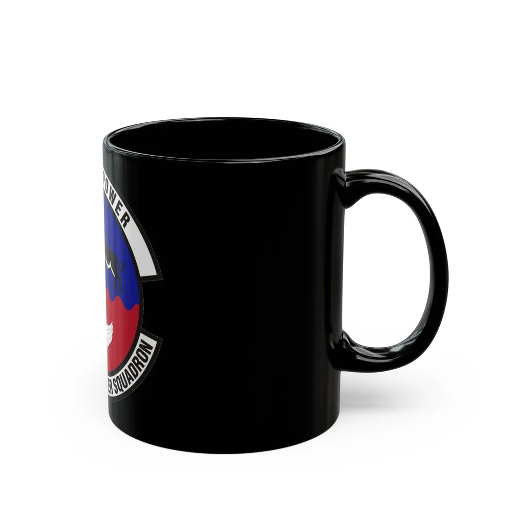 712th Civil Engineer Squadron (U.S. Air Force) Black Coffee Mug-Go Mug Yourself