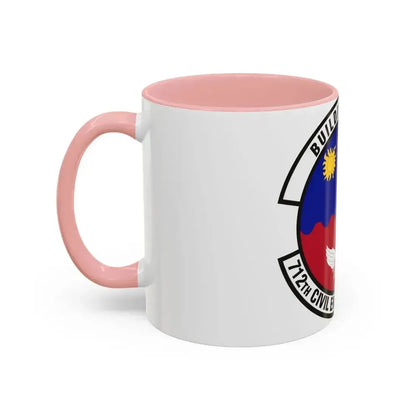 712th Civil Engineer Squadron (U.S. Air Force) Accent Coffee Mug - Go Mug Yourself