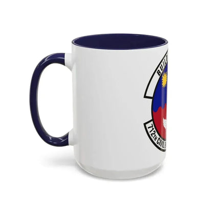 712th Civil Engineer Squadron (U.S. Air Force) Accent Coffee Mug - Go Mug Yourself