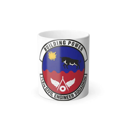 712th Civil Engineer Squadron (U.S. Air Force) Color Changing Mug 11oz - Go Mug Yourself