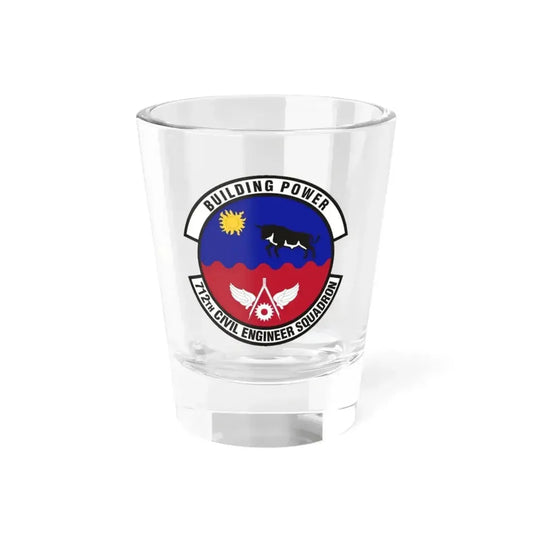 712th Civil Engineer Squadron (U.S. Air Force) Shot Glass 1.5oz 1.5oz - Go Mug Yourself