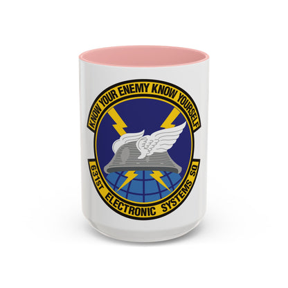 631st Electronic Systems Squadron (U.S. Air Force) Accent Coffee Mug