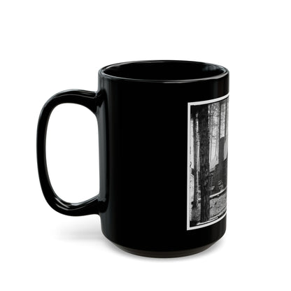 Brandy Station, Virginia. Officer's Winter Quarters Headquarters Army Of The Potomac (U.S. Civil War) Black Coffee Mug