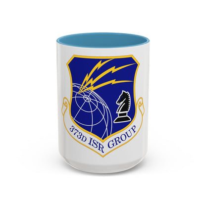 373 Intelligence Surveillance and Reconnaissance Group AFISRA (U.S. Air Force) Accent Coffee Mug