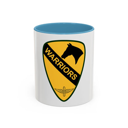 1st Air Cavalry Brigade (U.S. Army) Accent Coffee Mug