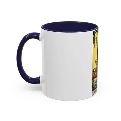 The Magician (Tarot Card) Accent Coffee Mug-Go Mug Yourself